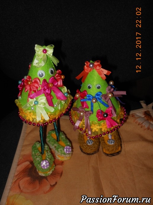 И снова мои елочки