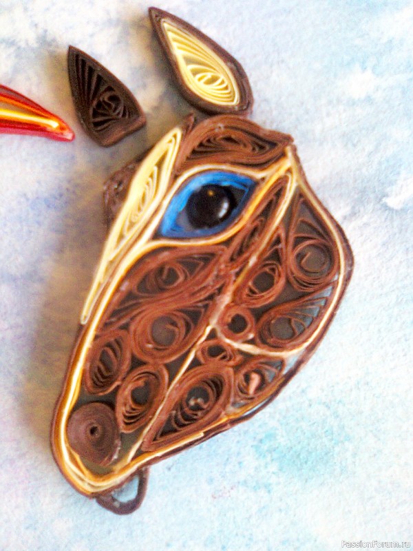 Гнедой красавец, гордый взор