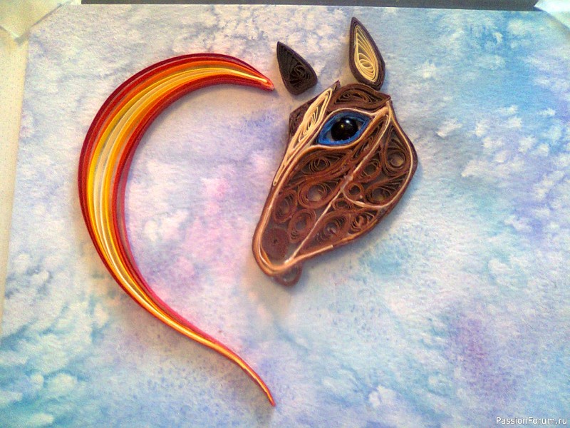 Гнедой красавец, гордый взор