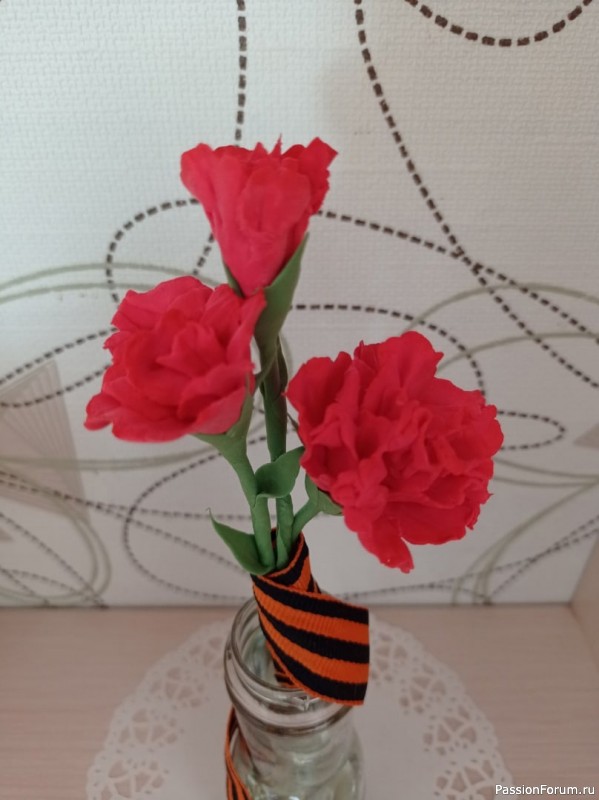 Минибукетики ко Дню Победы.