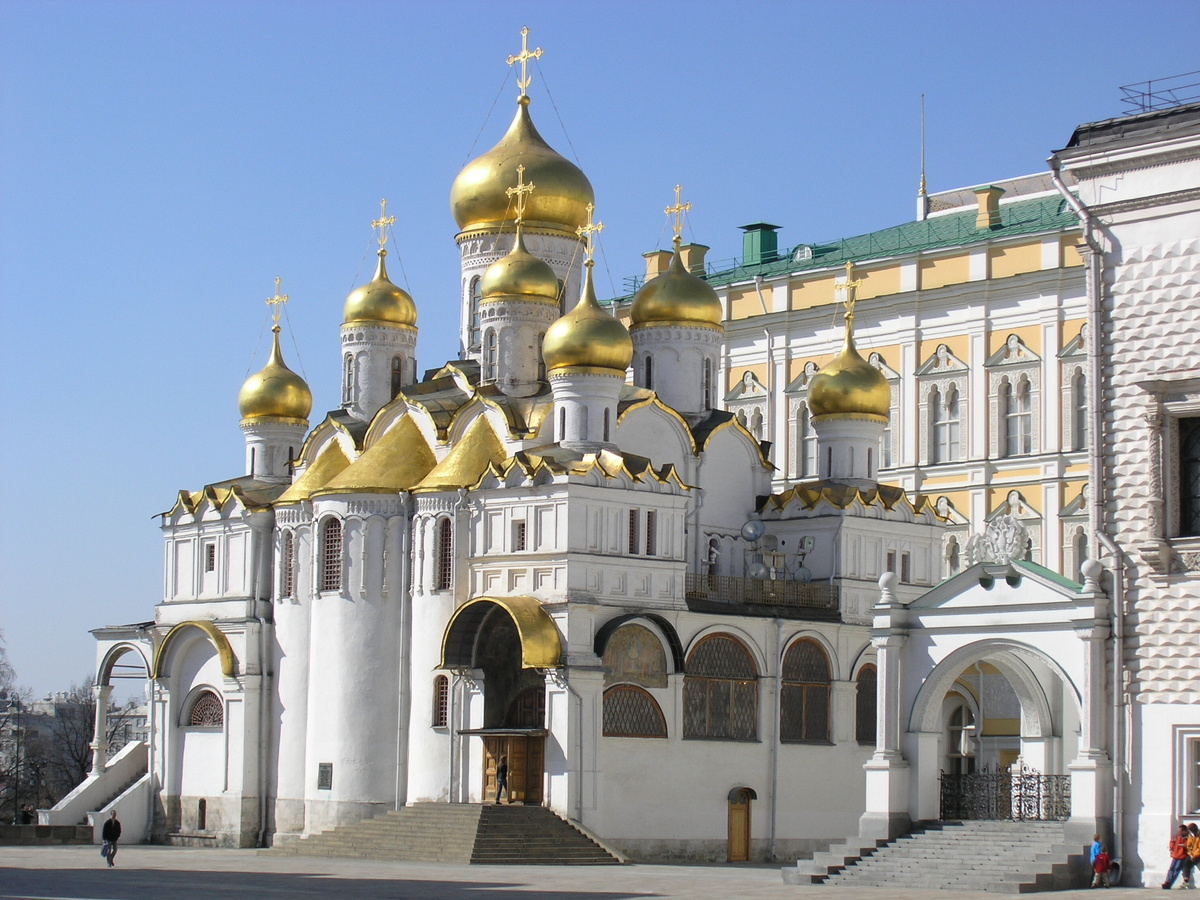Благовещенский собор Московского Кремля.