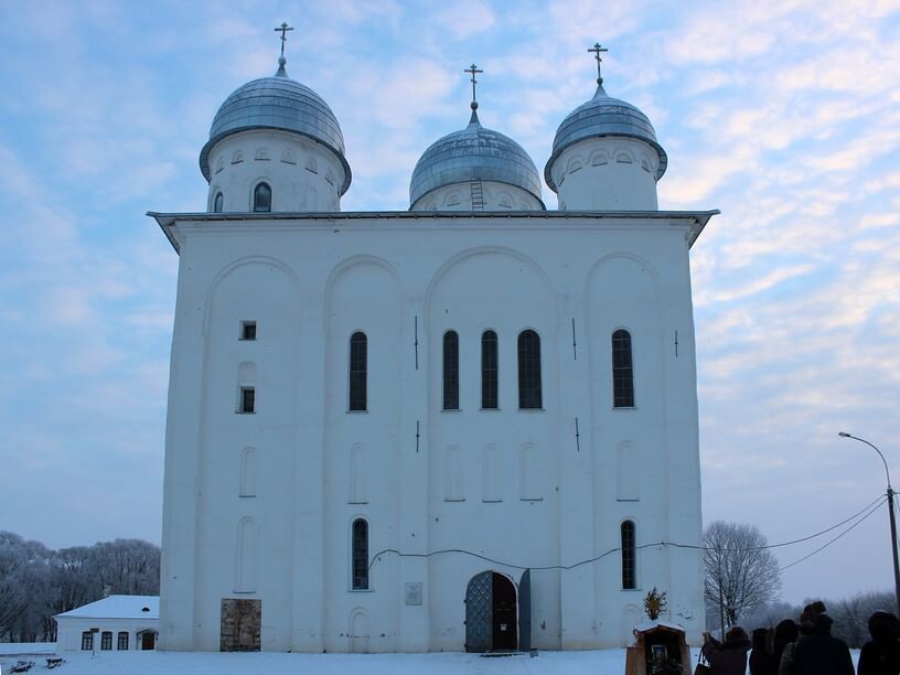 Георгиевский собор Юрьева монастыря.