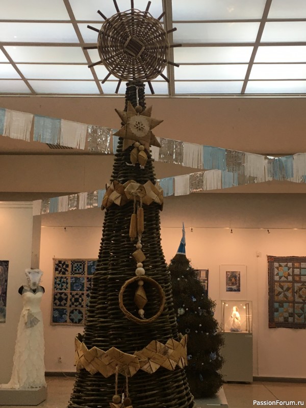 Новогодняя выставка в Твери.