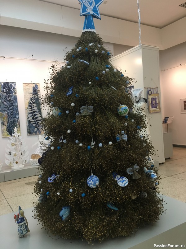 Новогодняя выставка в Твери.
