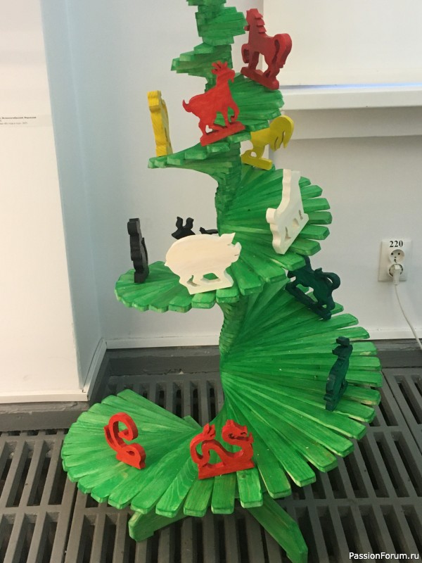 Новогодняя выставка в Твери.