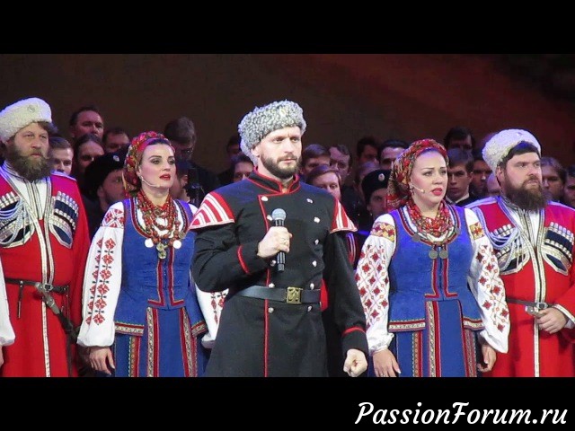 Кубанский казачий хор.