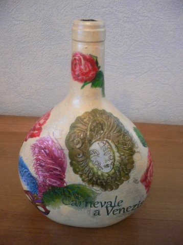 Декупажные бутылки