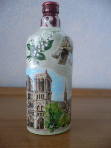 Декупажные бутылки