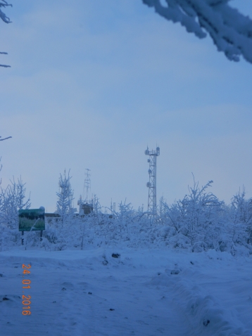 Прогулка по заснеженному лесу на г. Собер Баш 24.01.16г
