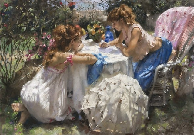 АРТ-ТЕРАПИЯ. Художник Vicente Romero Redondo