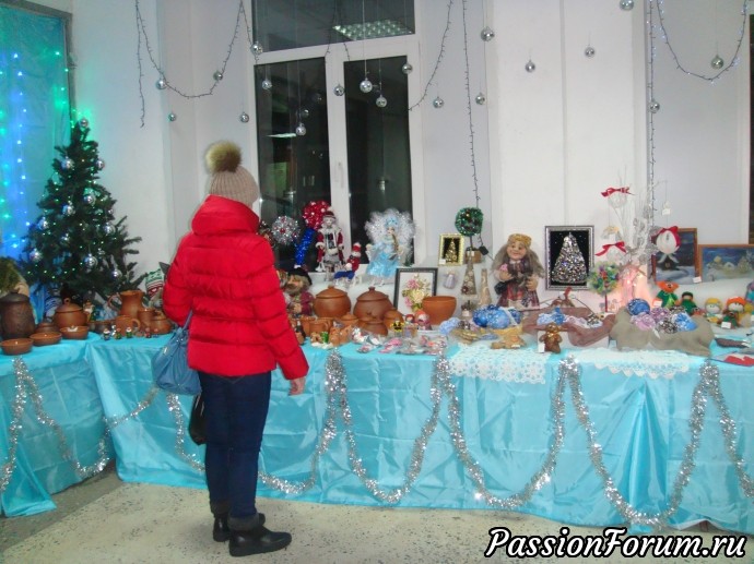 Выставка " Новогодний подарок" 2017 ДКи С п. Климовское