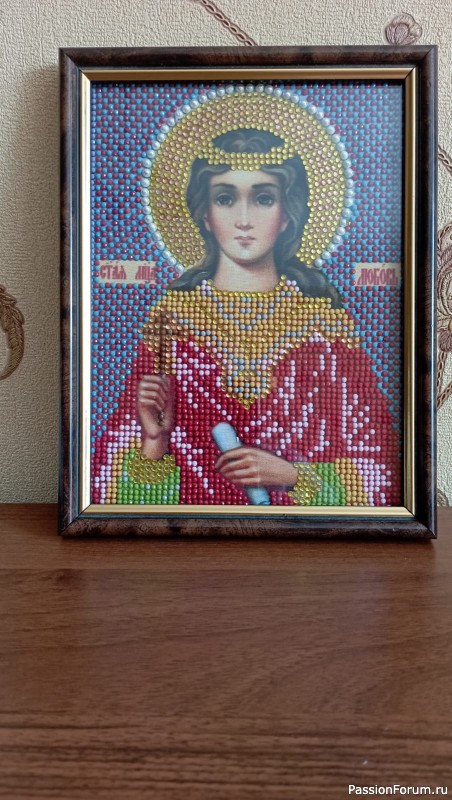 Алмазная мозаика православной иконы