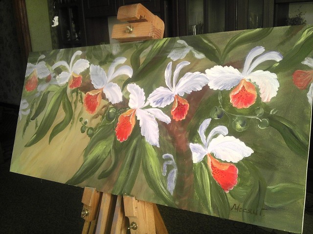 "Орхидеи" Картина