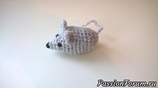 Маленькая мышка Little Mouse Crochet