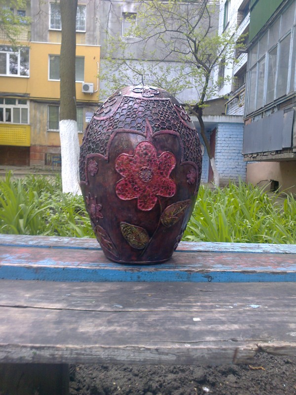 Мои напольные вазы. Жаль, что качество фото плохое