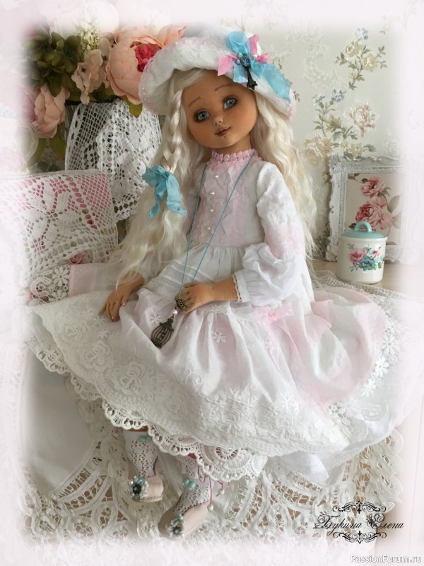 Коллекционная авторская кукла Луиза.