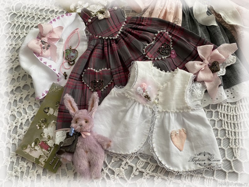 Лизонька коллекционная текстильная кукла.