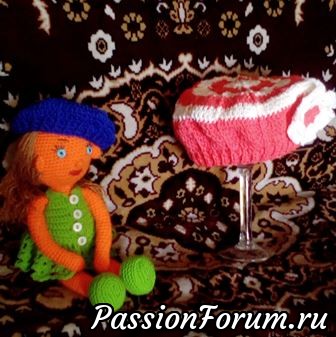 Первый беретик для девочки