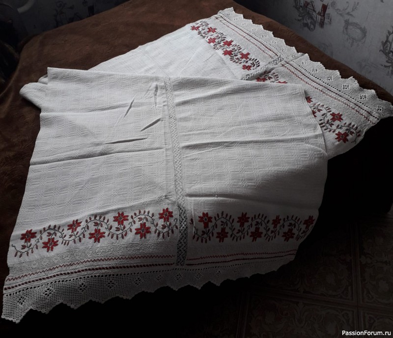 Обвязка салфетки. Семейный раритет или антиквариат Обвязка салфетки. Семейный раритет или антиквариат