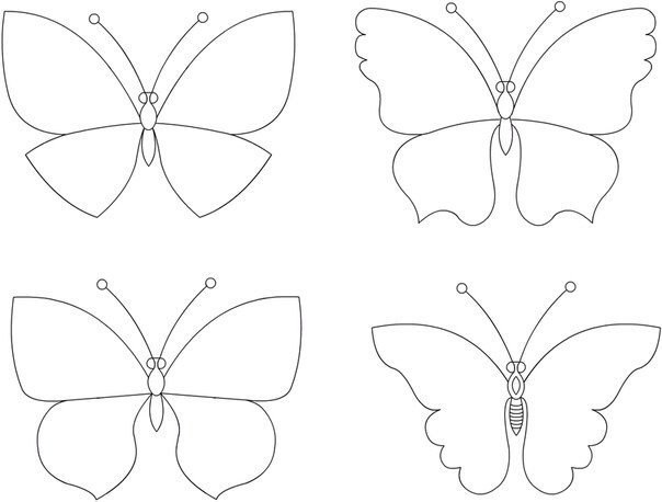 Бабочки для декора