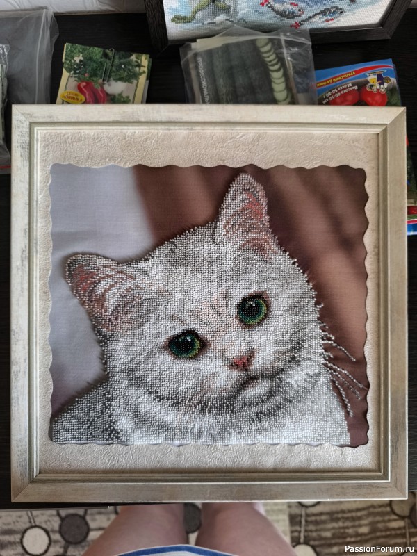 Мои работы из бисера на начало года