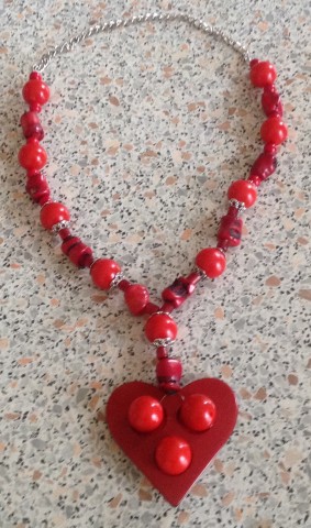 Красное сердце