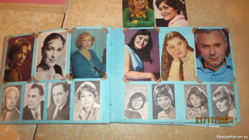 Хобби детства и юношества. Фото артистов, певцов
