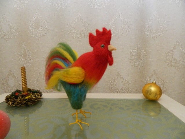 Петух " Огонек".