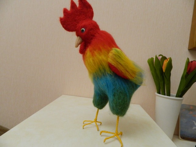Петух " Огонек".