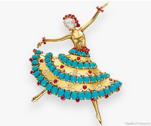 ​Van Cleef & Arpels. Брошь «Балерина».