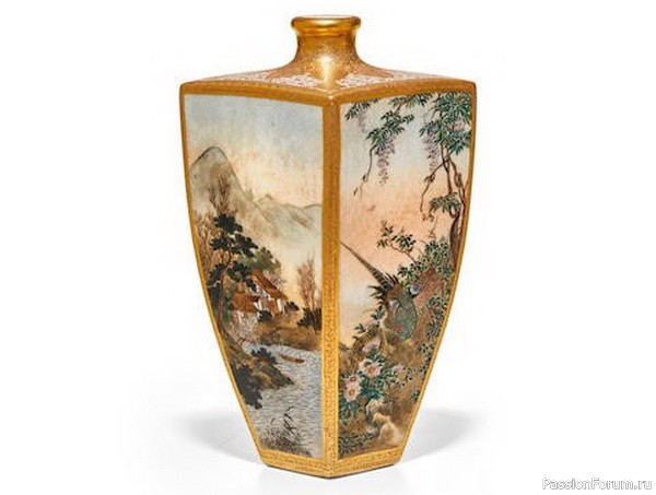 Фарфор Сацума эпохи Мэйдзи (1868-1912)