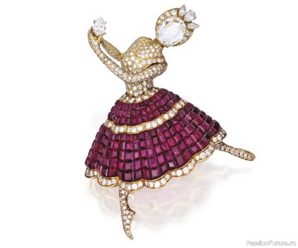 ​Van Cleef & Arpels. Брошь «Балерина».