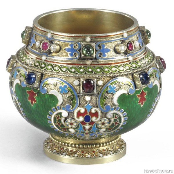 ​Русские серебряные солонки