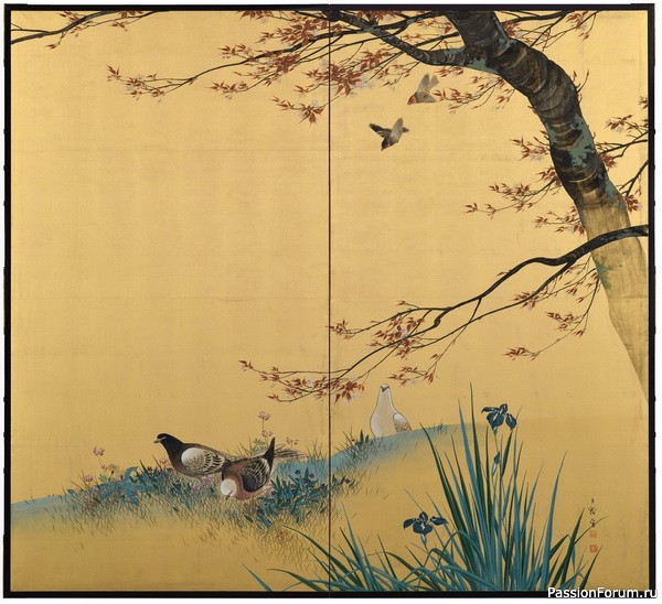 Времена года в японском искусстве