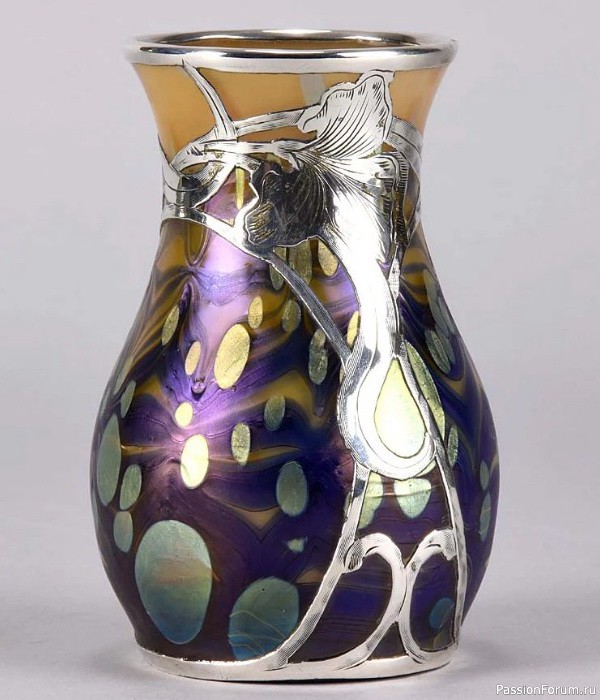 Модерн – серебряная аппликация