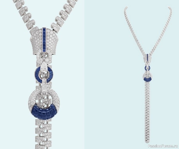 ​Van Cleef &amp; Arpels. Ожерелье &laquo;Zip&raquo;
