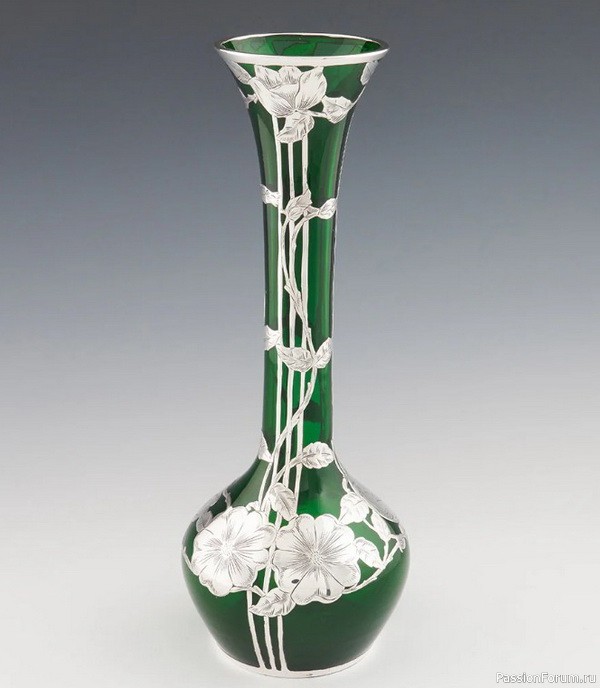 Модерн – серебряная аппликация