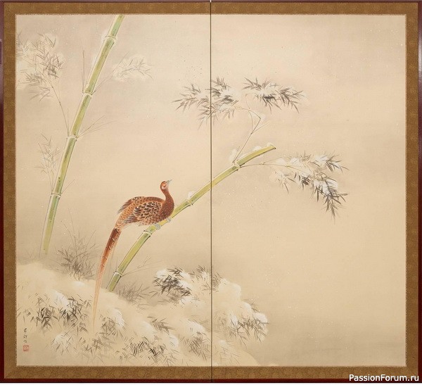 Времена года в японском искусстве