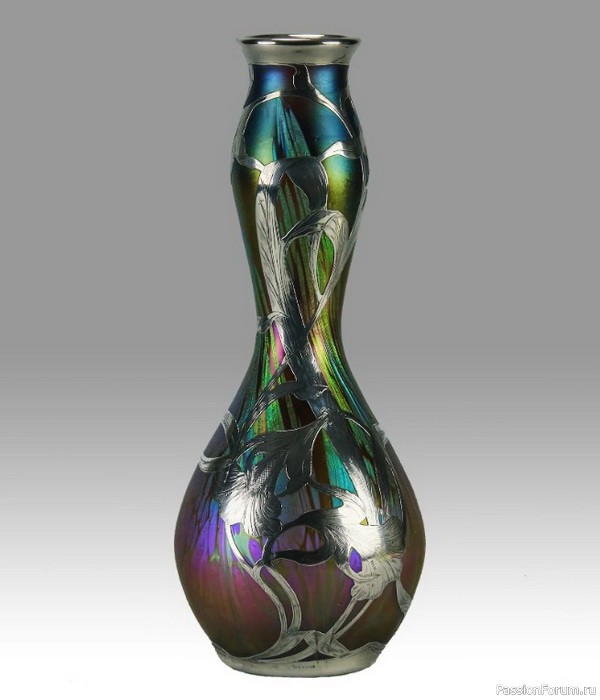 Модерн – серебряная аппликация