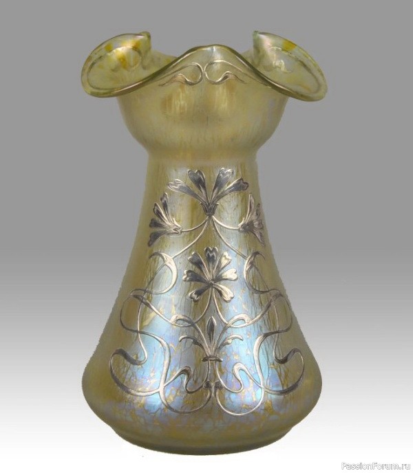 Модерн – серебряная аппликация