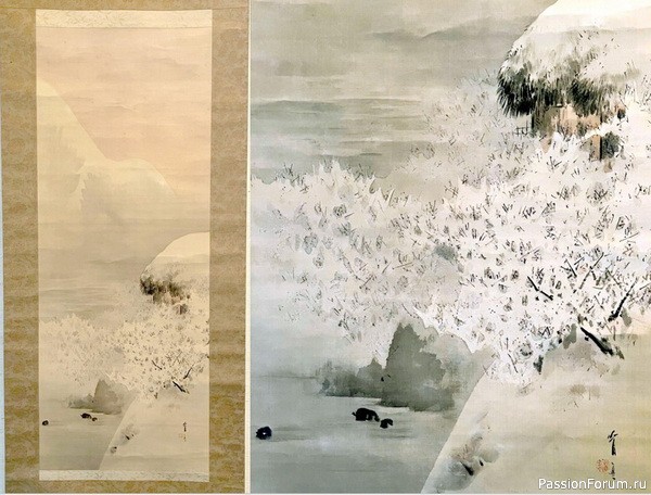 Времена года в японском искусстве