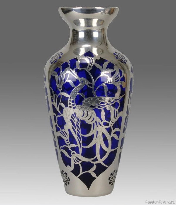 Модерн – серебряная аппликация