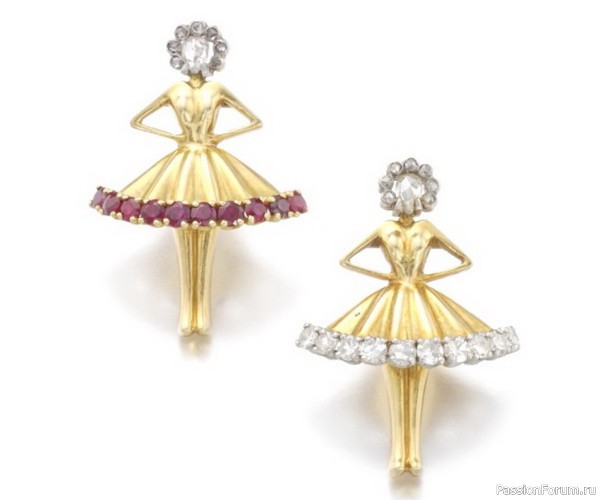 ​Van Cleef & Arpels. Брошь «Балерина».