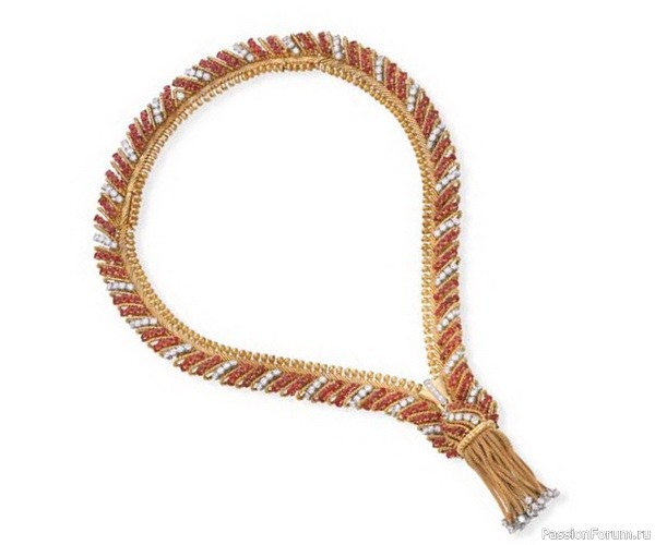 ​Van Cleef &amp; Arpels. Ожерелье &laquo;Zip&raquo;