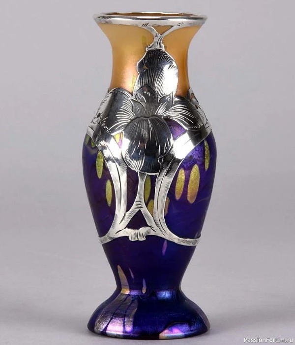 Модерн – серебряная аппликация