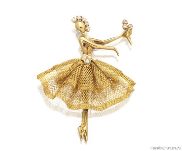 ​Van Cleef & Arpels. Брошь «Балерина».