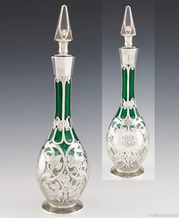 ​Модерн &ndash; серебряная аппликация