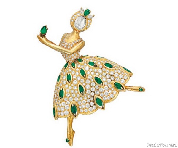 ​Van Cleef & Arpels. Брошь «Балерина».