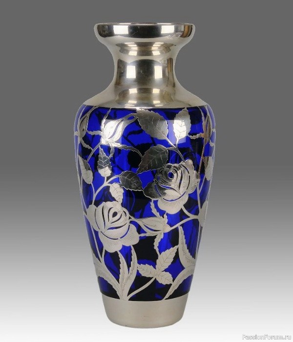 Модерн – серебряная аппликация