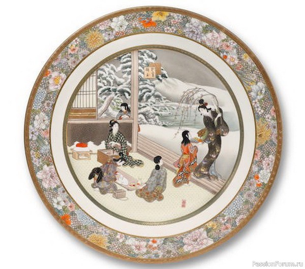 Фарфор Сацума эпохи Мэйдзи (1868-1912)